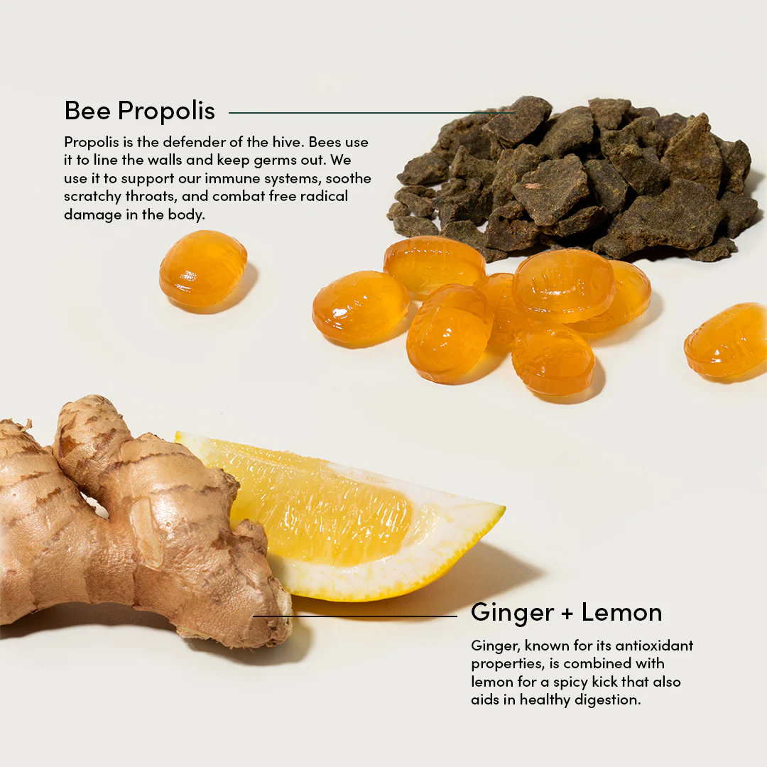 Ginger Lemon Soothing Lozenges - Image 5