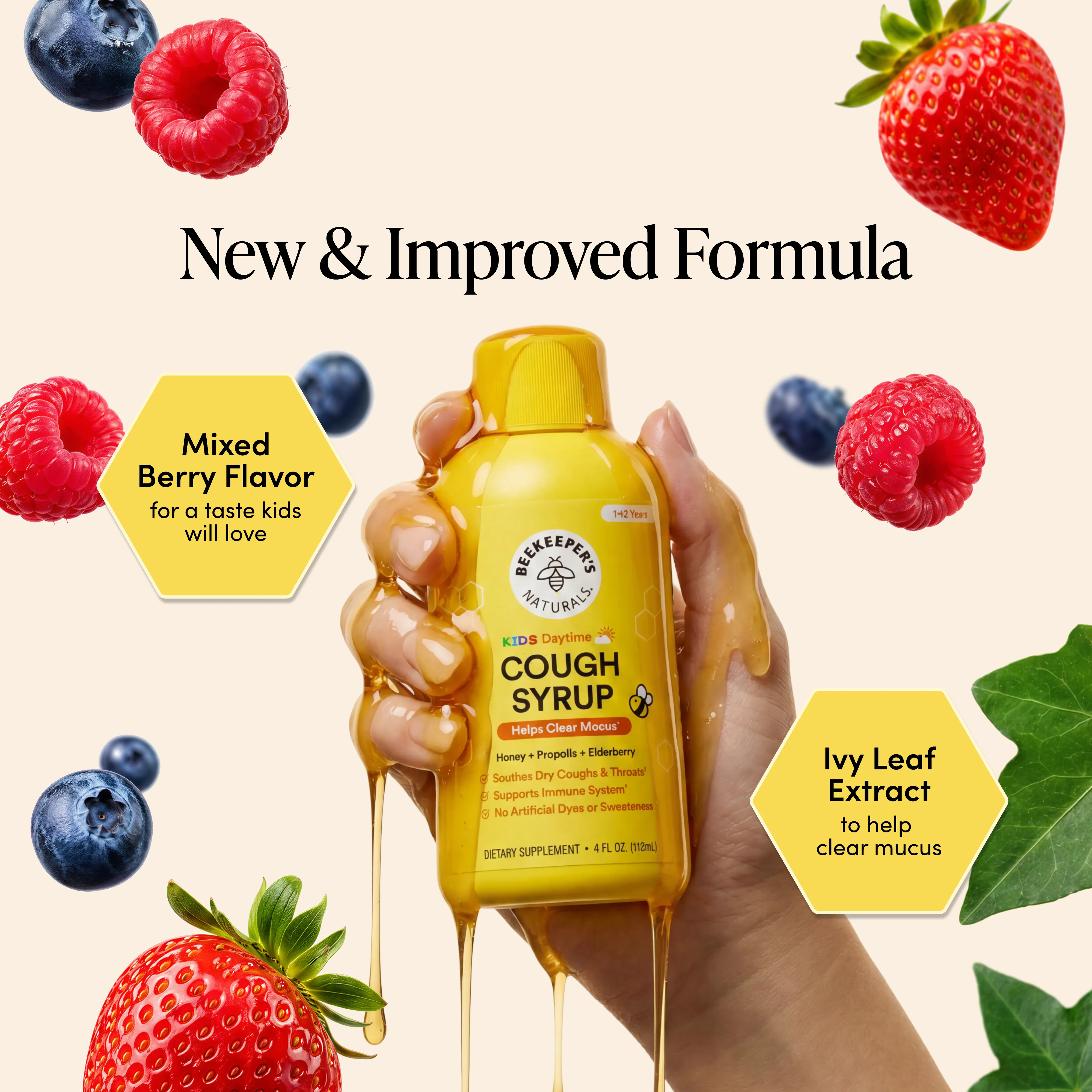 Kids Daytime Honey Cough Syrup - Image 7