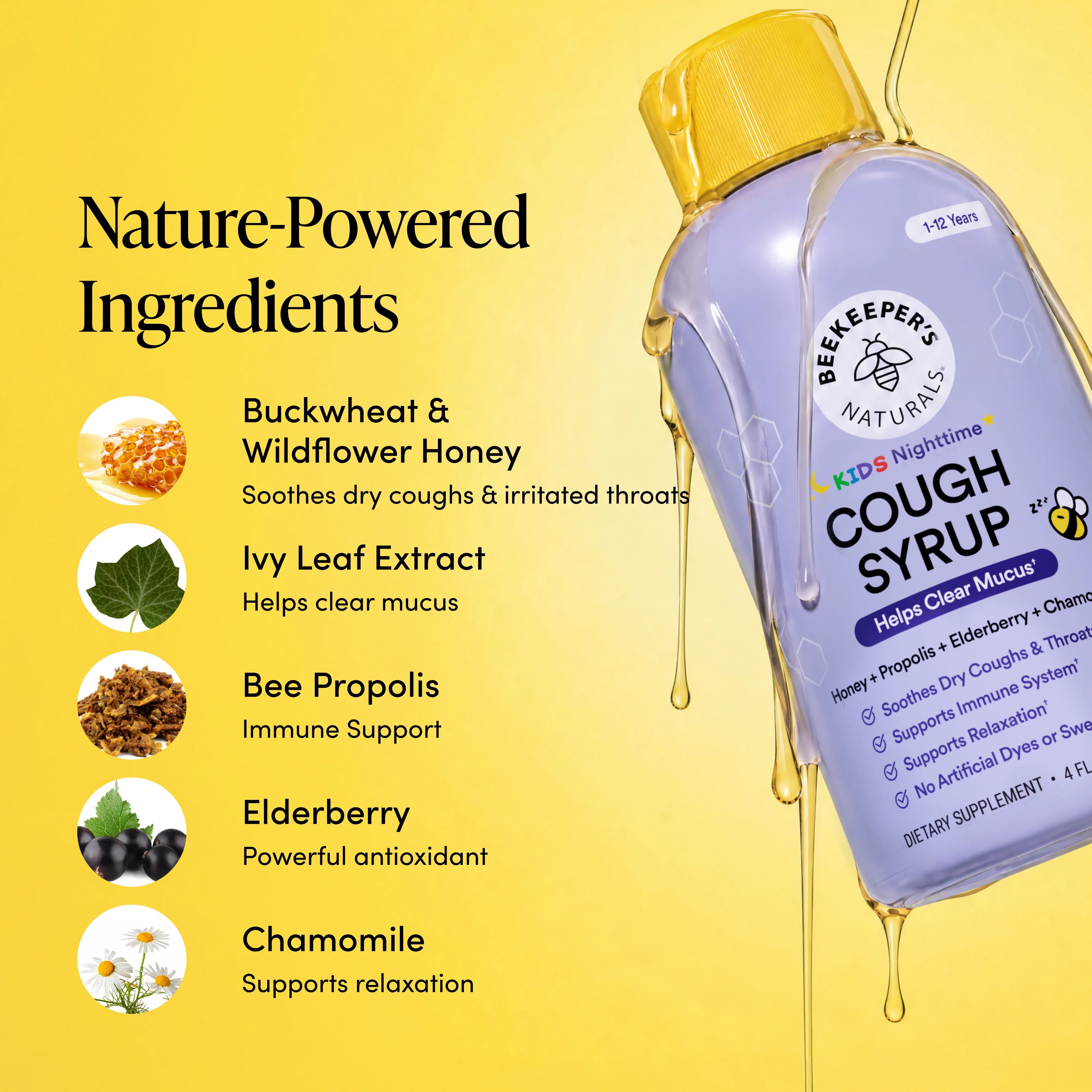 Kids Nighttime Honey Cough Syrup - Image 4