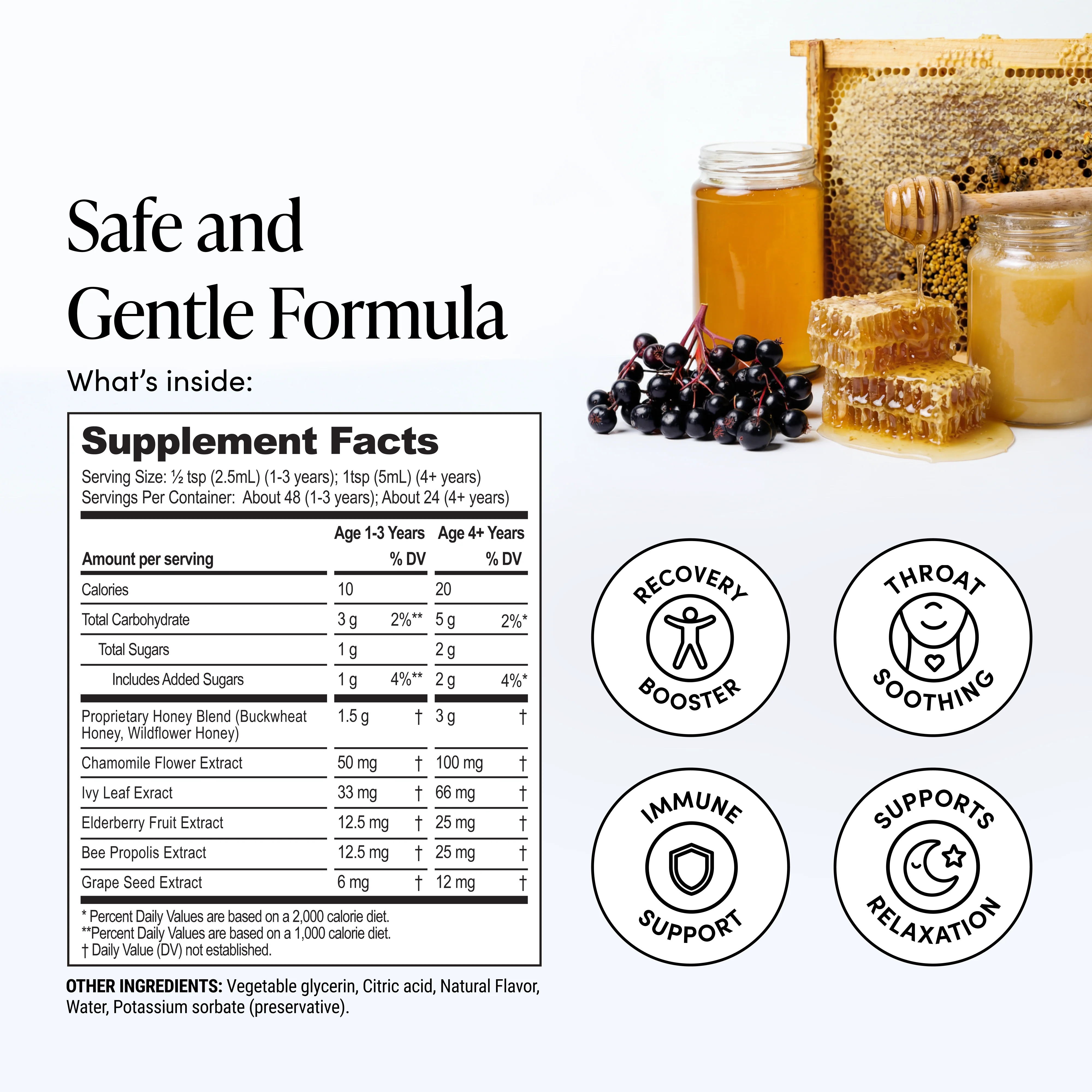 Kids Nighttime Honey Cough Syrup - Image 6