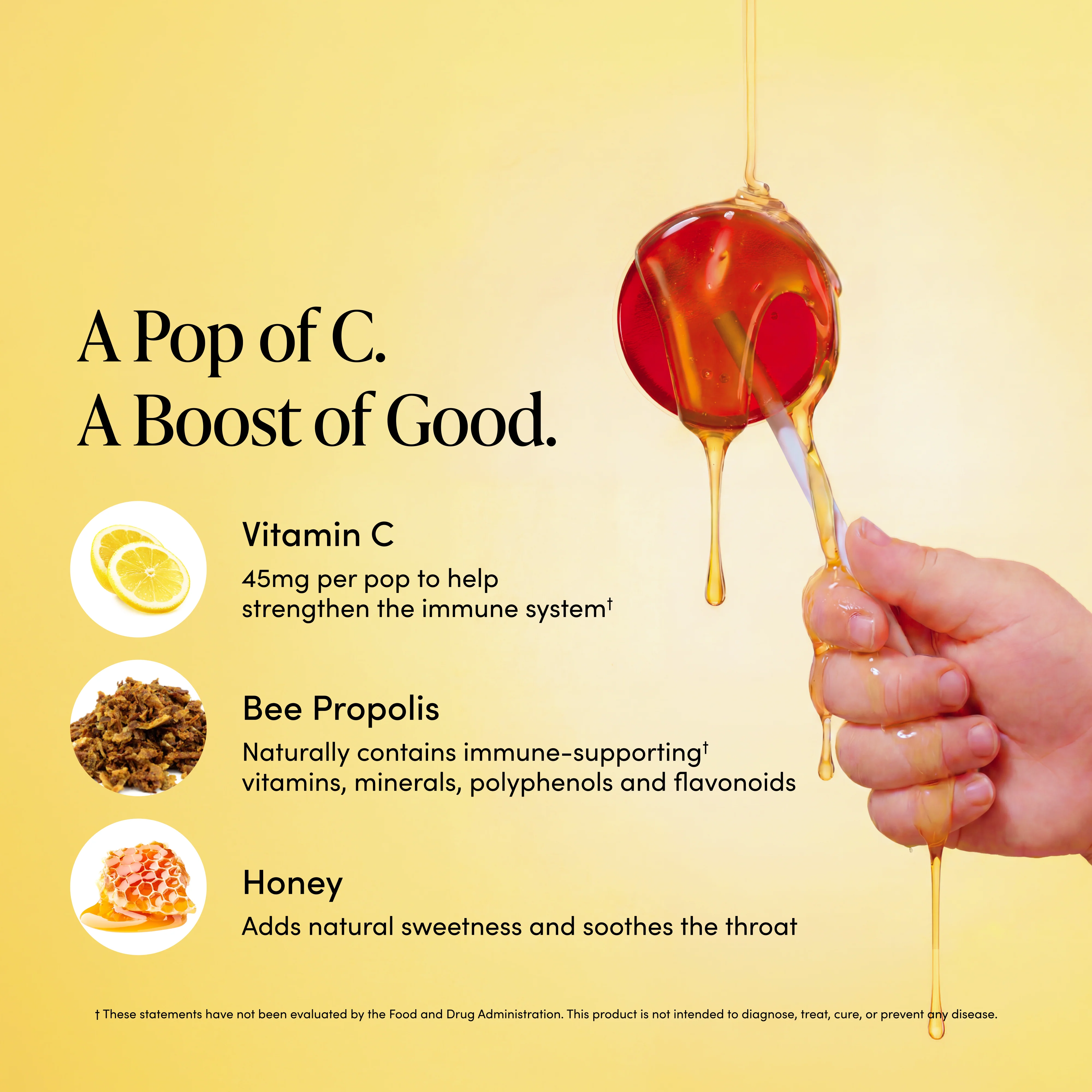 Vitamin C Immunity Sour Pops - Image 4