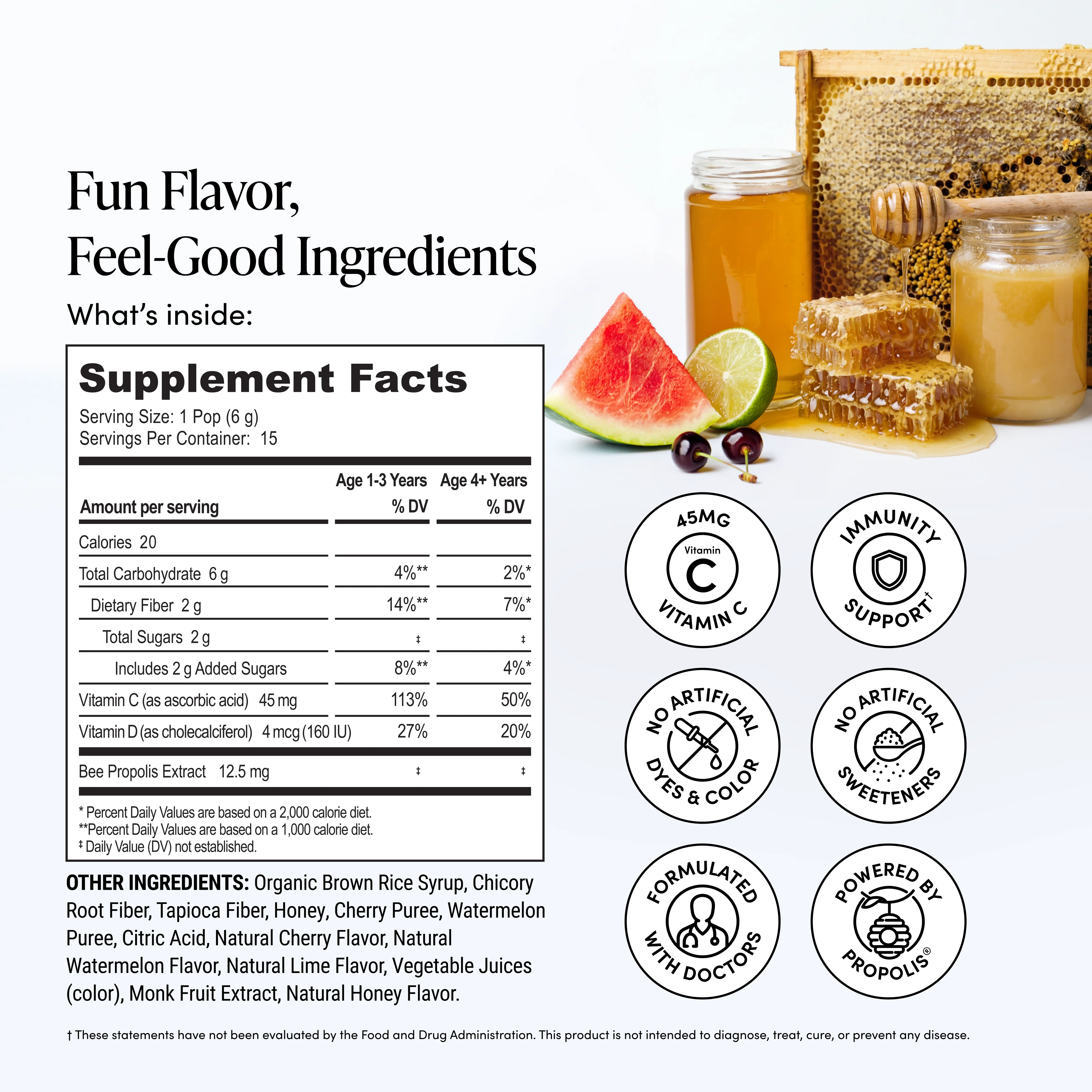Vitamin C Immunity Sour Pops - Image 7