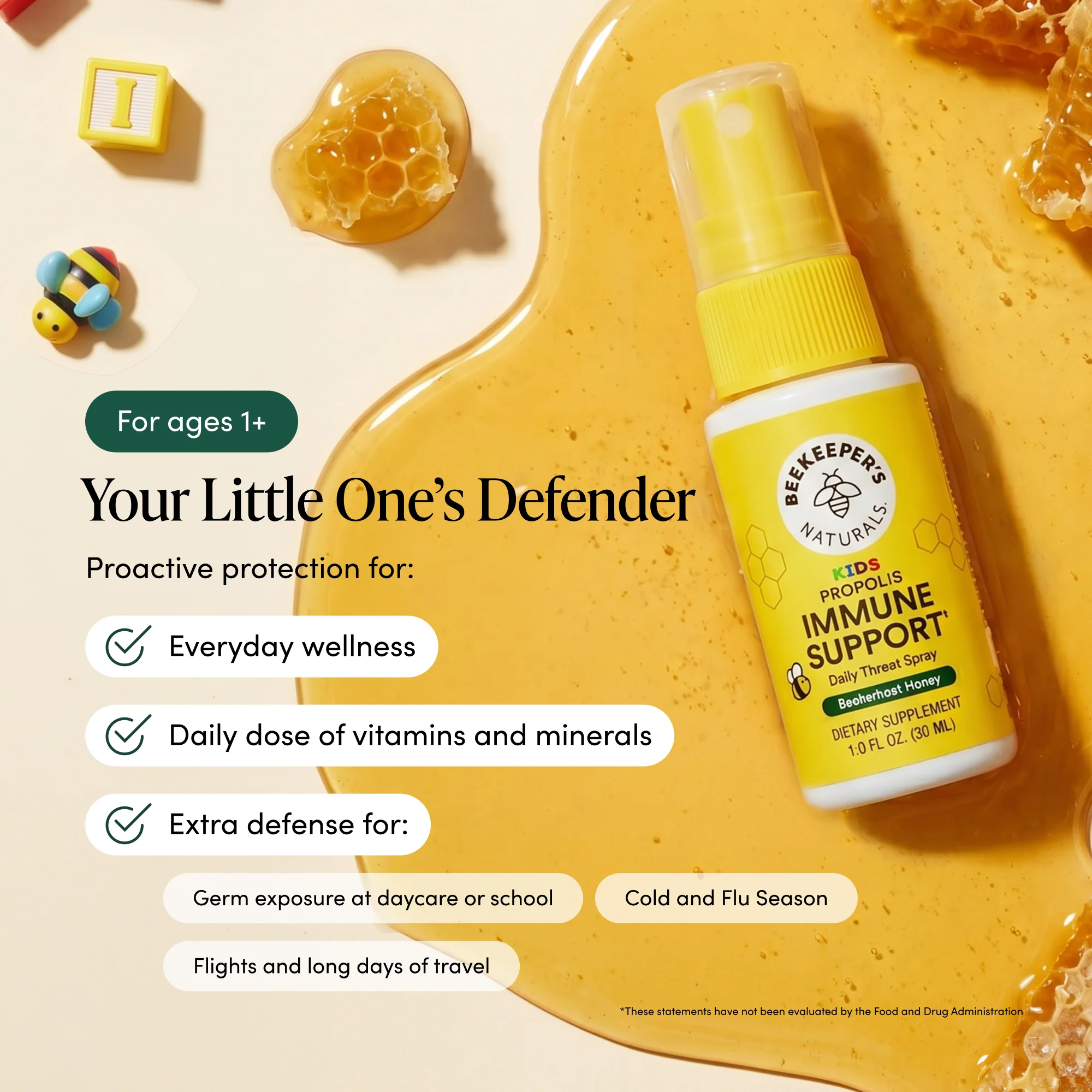 Kid's Propolis Immune Support Throat Spray - Image 4