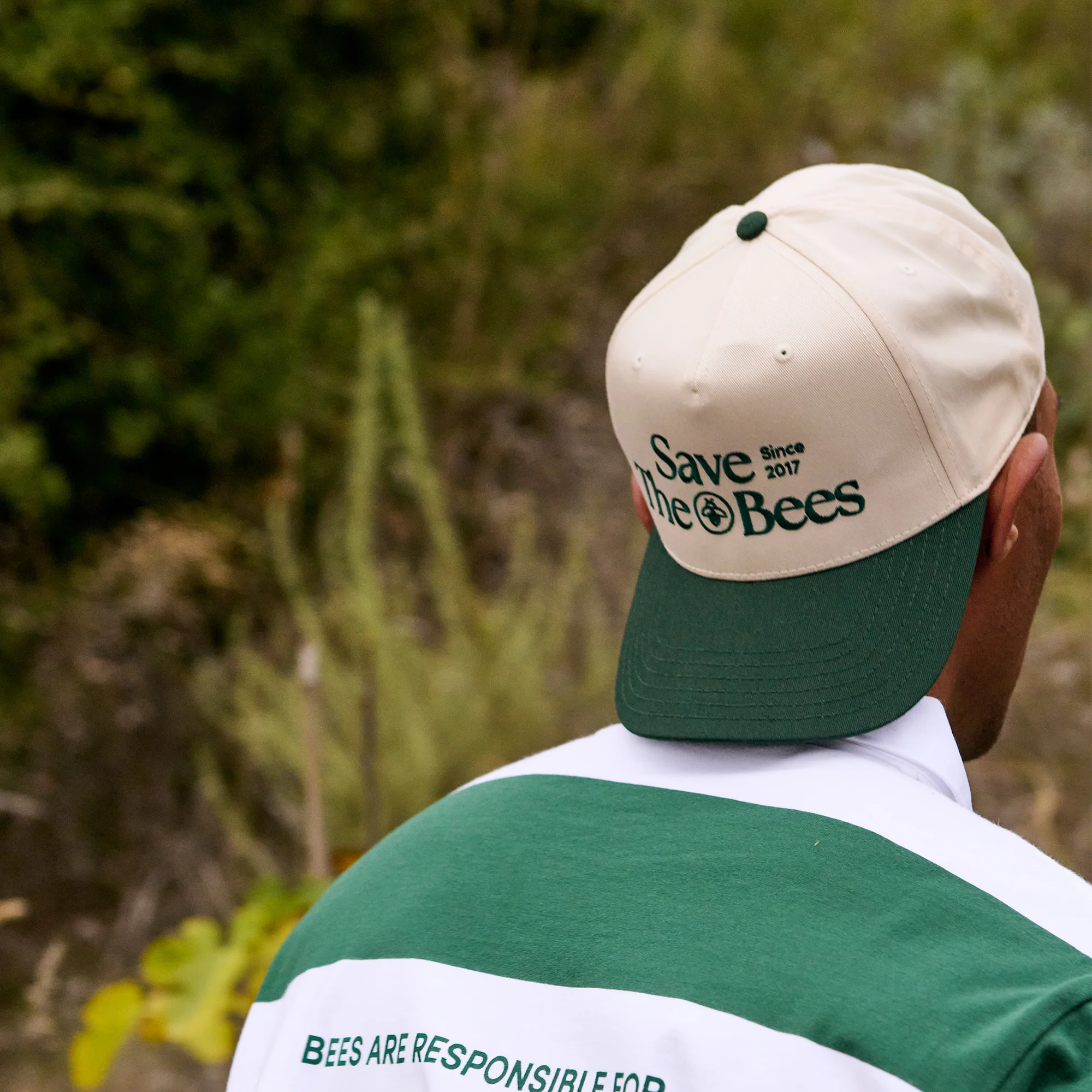 Save The Bees Trucker Hat - Image 3