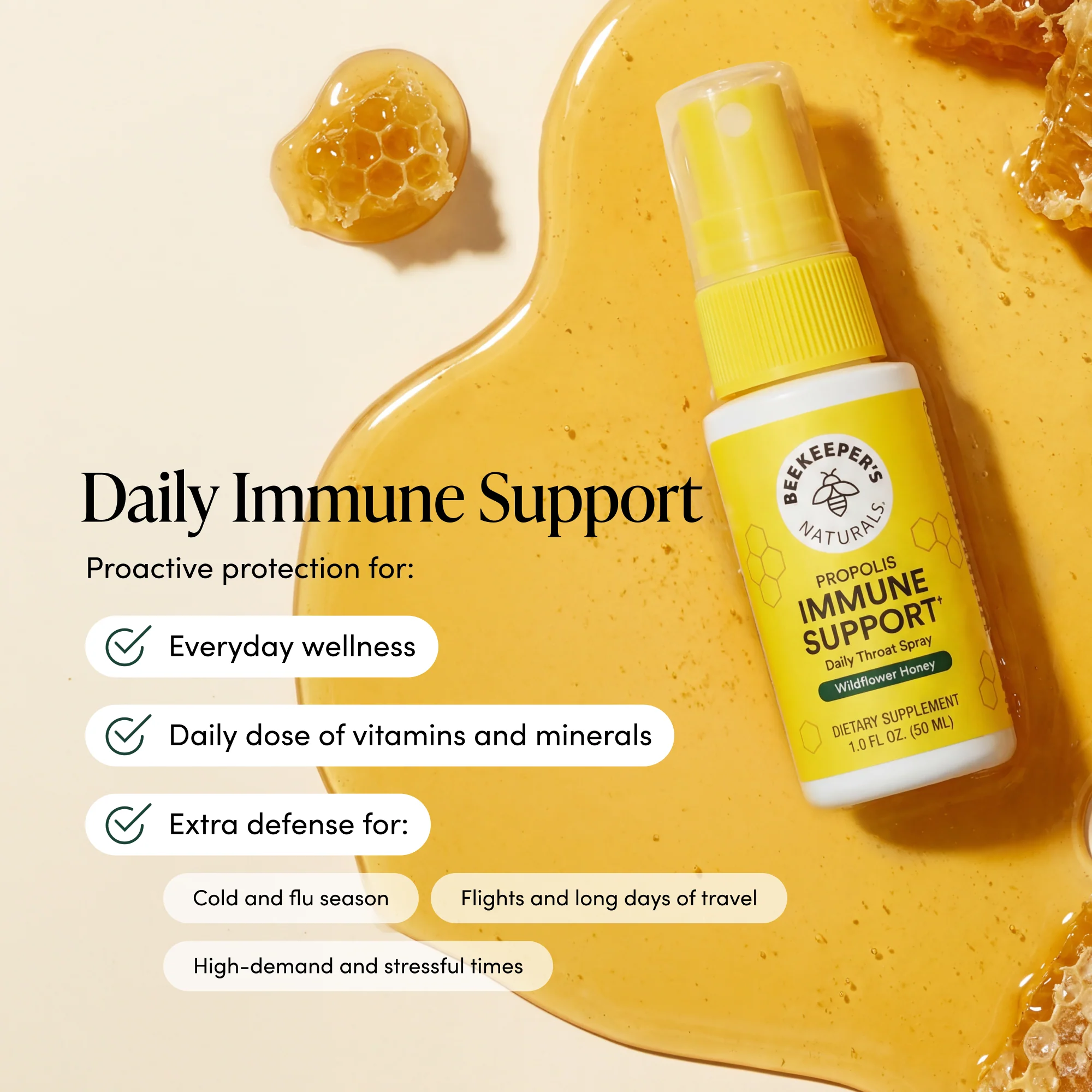 Propolis Immune Support Throat Spray - Image 4